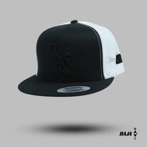 Gorra Plana Península Negro