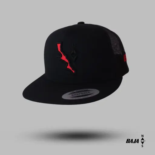 Gorra Plana Península Roja